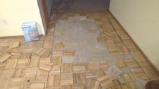 Damaged floor