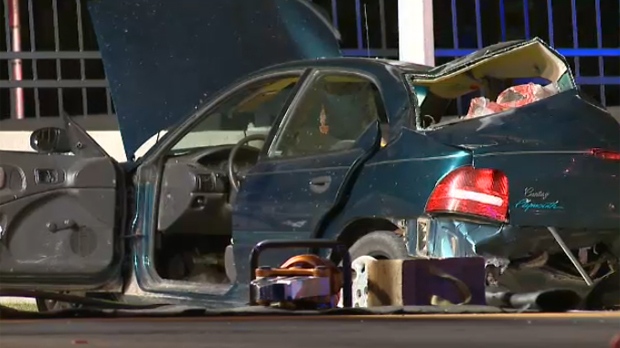 Fatal crash - Dodge Neon