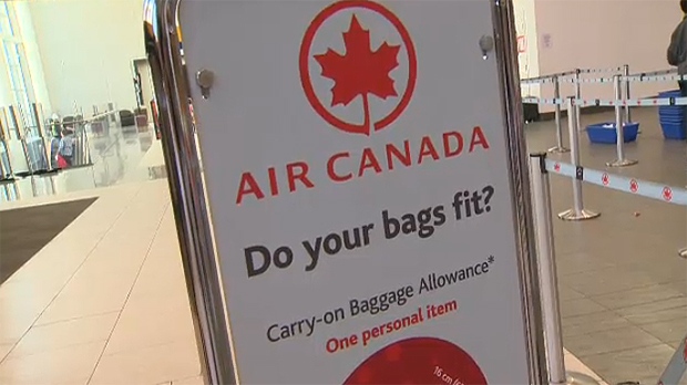 weight of luggage air canada