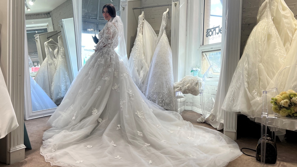 Calgary bridal business changes with the times