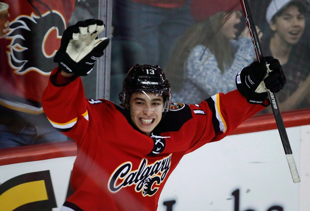Johnny and Meredith Gaudreau celebrate birth of daughter