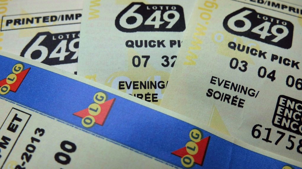 File photo of Lotto 6/49 tickets. (THE CANADIAN PRESS/Richard Plume)