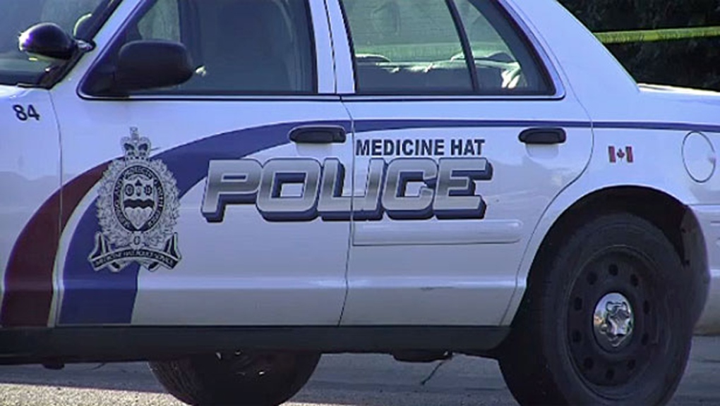 A Medicine Hat Police Service cruiser is seen in a file photo. 
