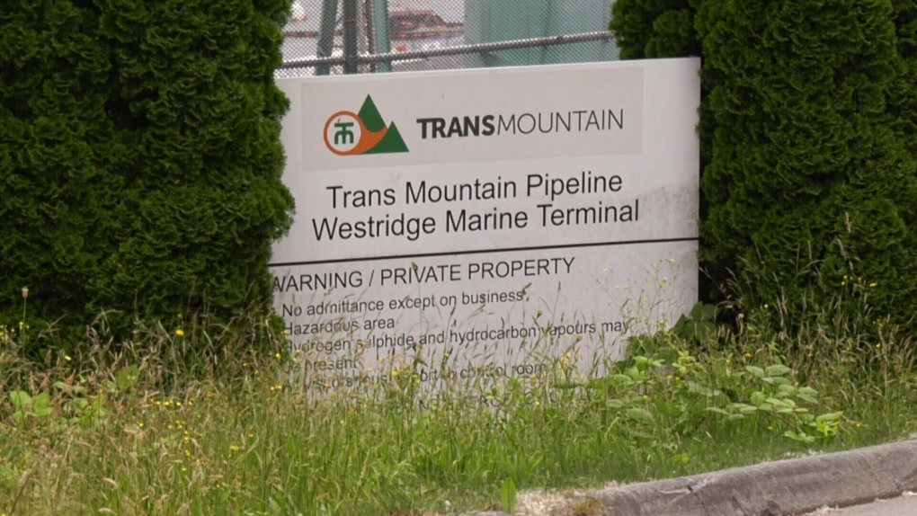 Argo Group International Holdings Ltd. says the Trans Mountain pipeline project no longer fits the company's risk appetite. (file)