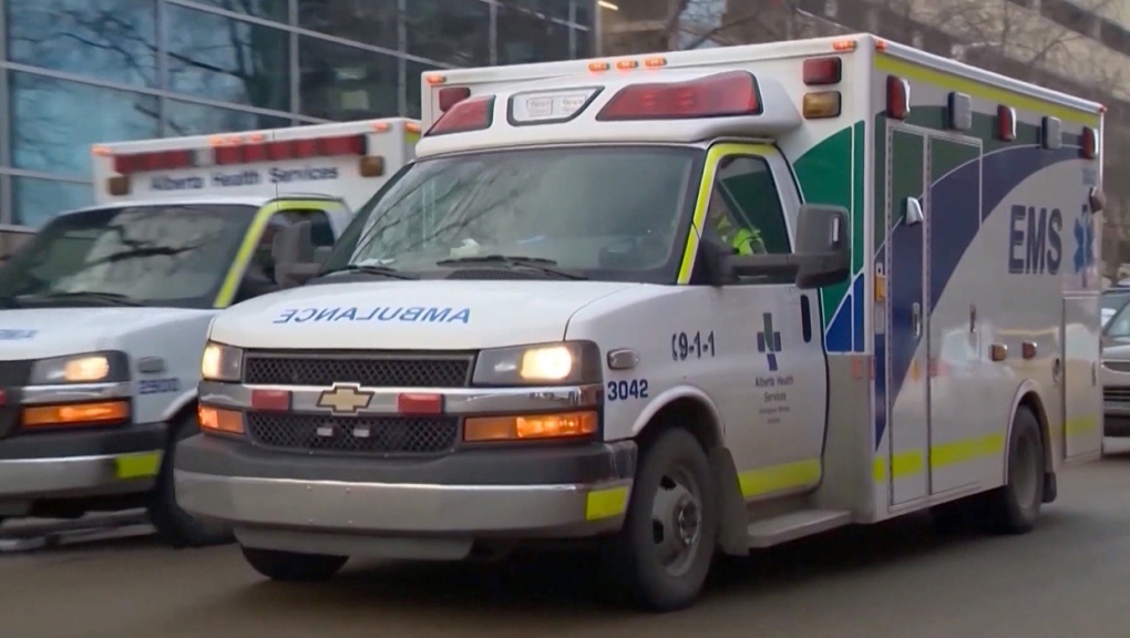 EMS ambulance in Calgary. (file)