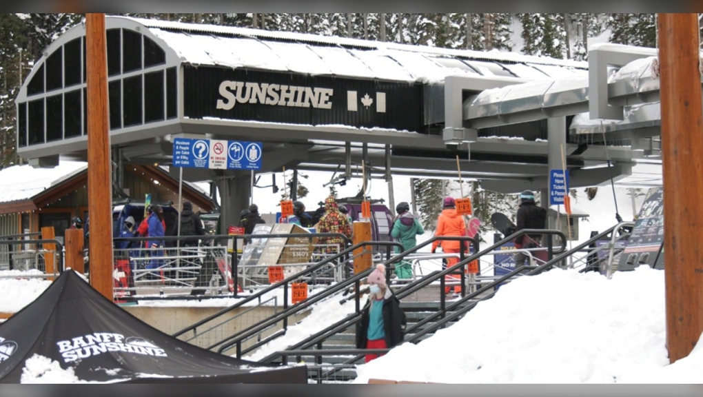 Banff Sunshine Village ski resort in Banff National Park. (file)