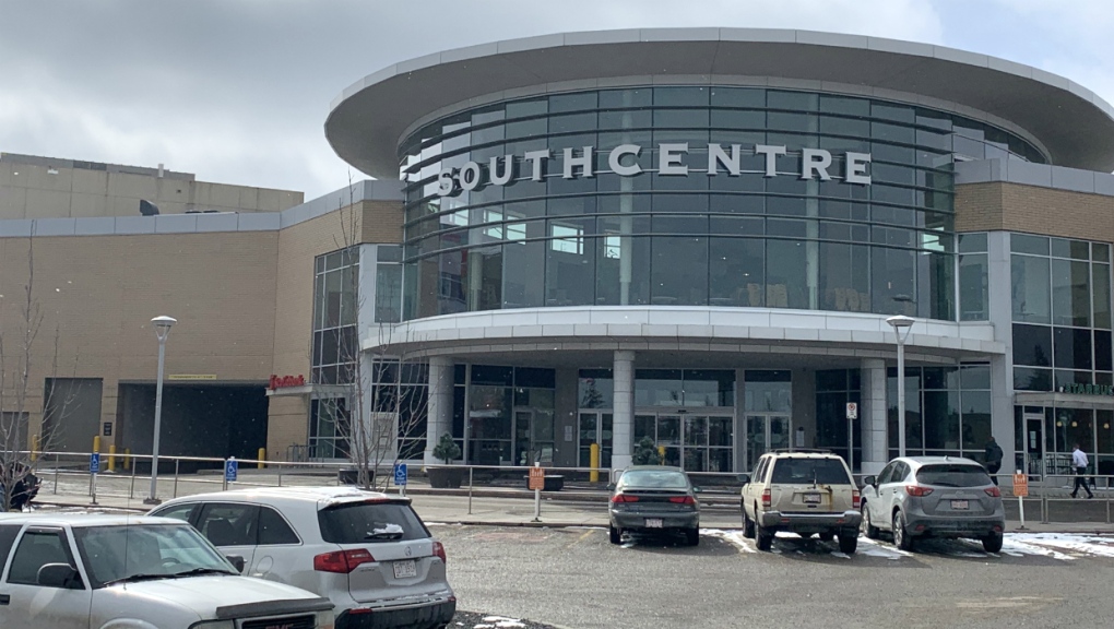 A suspect was arrested inside Southcentre Mall Monday morning during an investigation into a vehicle theft and reports of a woman being held against her will. (file)