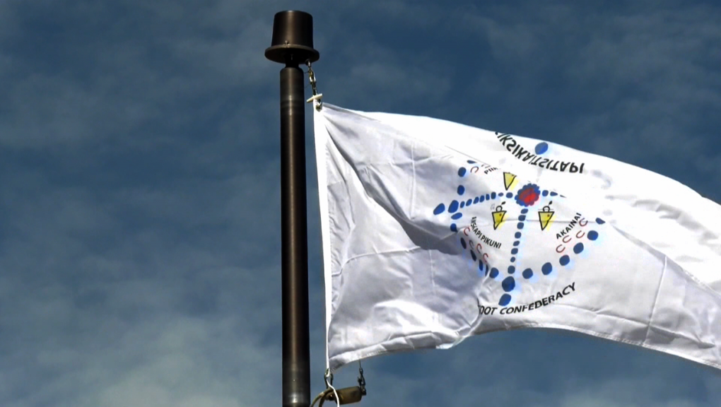 The Blackfoot Confederacy Flag was raised at Lethbridge city hall to kick off National Indigenous Peoples Week in June, 2020. The City is currently seeking input into how to incorporate Indigenous culture with its placemaking project.