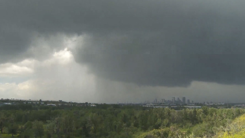 Environment Canada issued a severe thunderstorm watch for Calgary Saturday afternoon (File photo)
