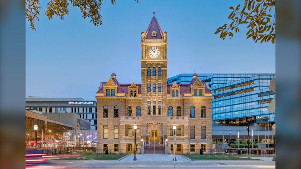 Restoration work on Calgary's old city hall received a national recognition. (Supplied)