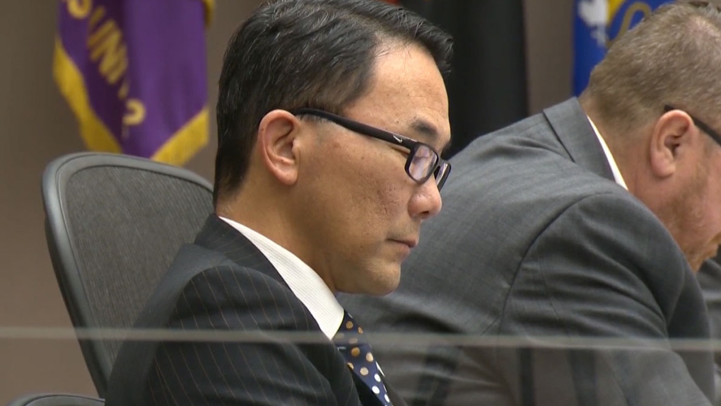 Sean Chu is facing criticism over his admission that he had a sexual encounter with a minor in 1997 while he was a constable with the Calgary Police Service. Municipal Affairs Minister Ric McIver said Friday that he doesn't have the authority to remove Chu from office.(file)