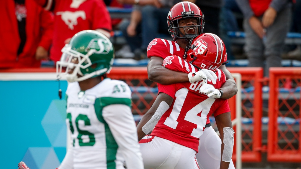 CFL playoffs: Calgary Stampeders beat Saskatchewan Roughriders in West  semifinal