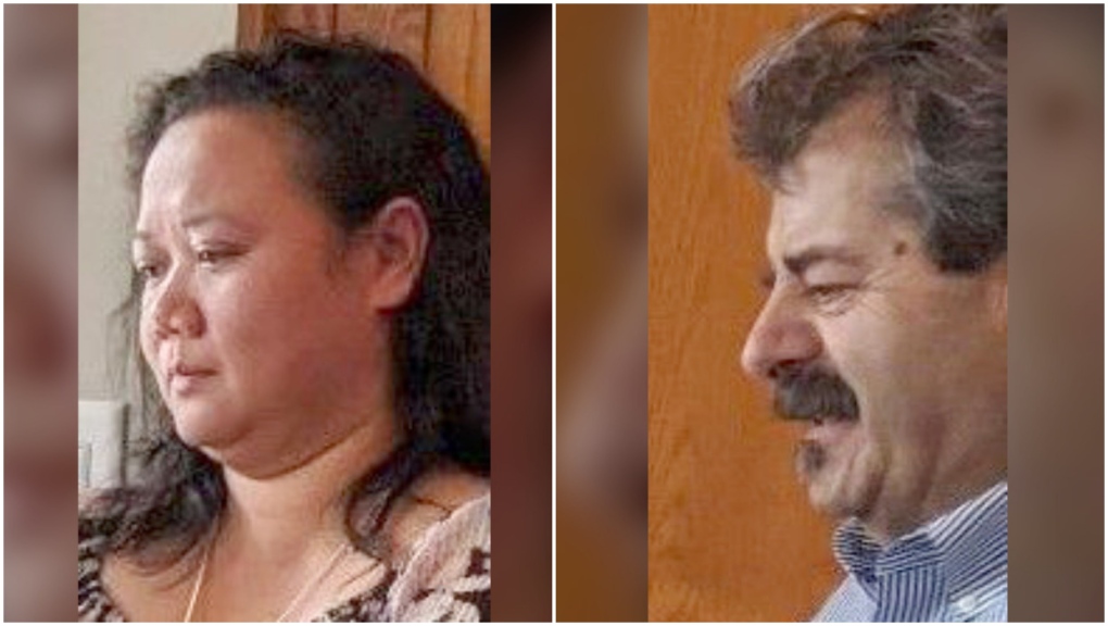 Fernando Honorate de Silva Fagundes, 65, right, and Emilia Alas-As , 40, are accused of running a fraudulent investment company that scammed clients out of more than $1 million. (RCMP handout)