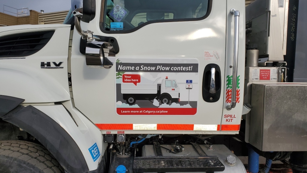 The City of Calgary introduced a new contest for kids inviting them to name a snow plow. (City of Calgary)