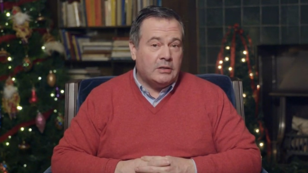 Premier Jason Kenney released his holiday message to Albertans on Christmas Day. 