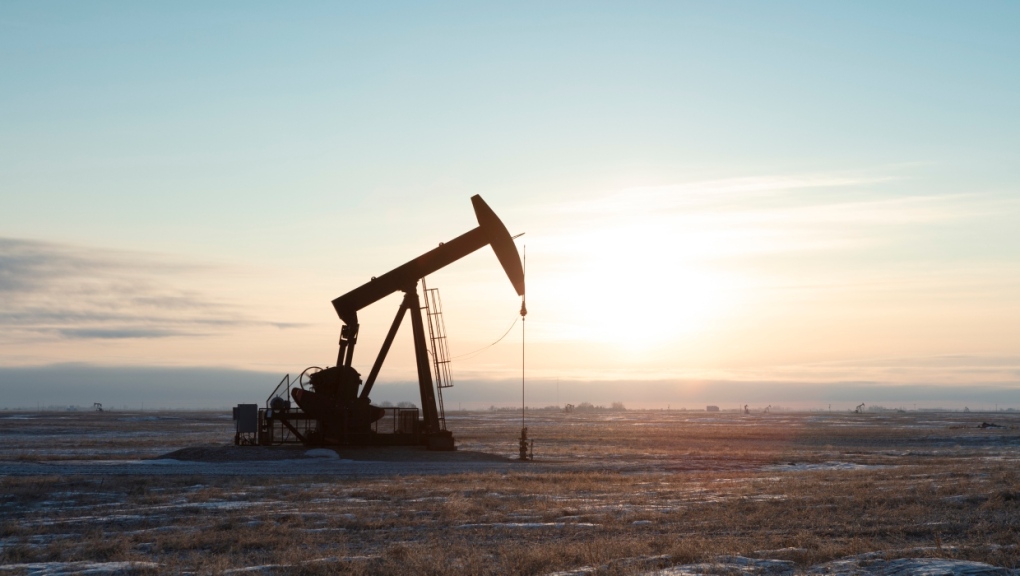 A single pump jack is shown in a stock photo. (Getty Images) 