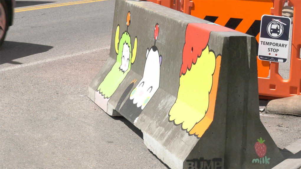 Designed by and finished by local artists, the project was undertaken by the Beltline Urban Mural Project (BUMP) to add colour, vibrancy, and an element of safety to the downtown neighbourhood.