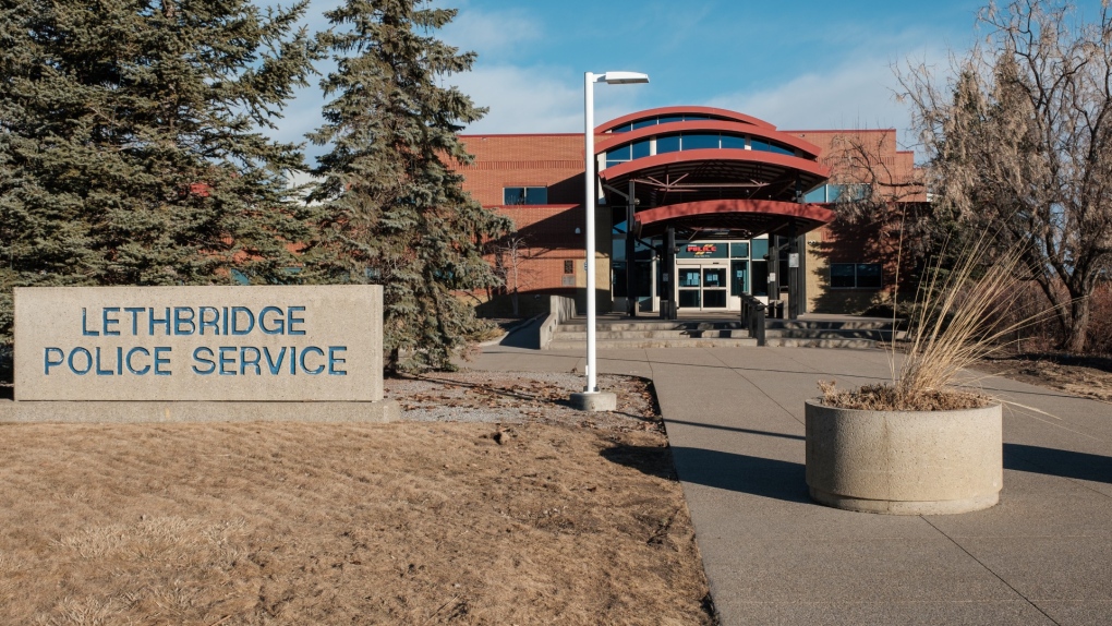 Lethbridge Police Service headquarters (THE CANADIAN PRESS/David Rossiter) 