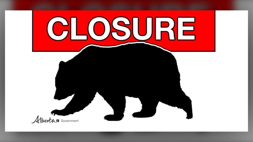 Alberta Parks, bear closure,