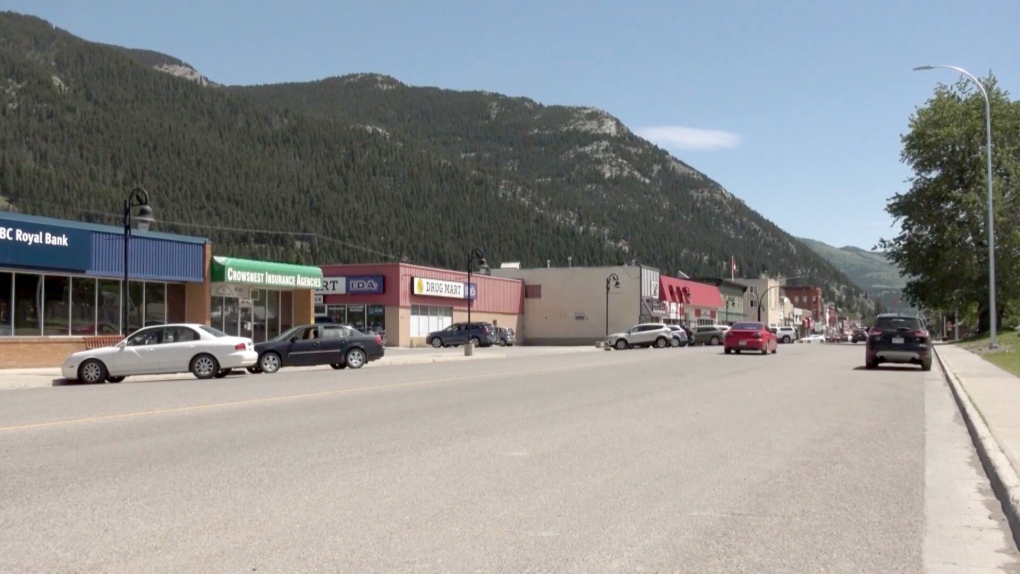 The Crowsnest Pass in southern Alberta. 