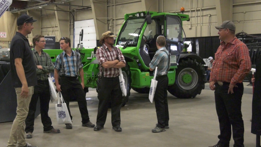 The Thanks for Farming Tour trade show at Exhibition Park in Lethbridge attracted local farmers and agricultural industry insiders on its first day.