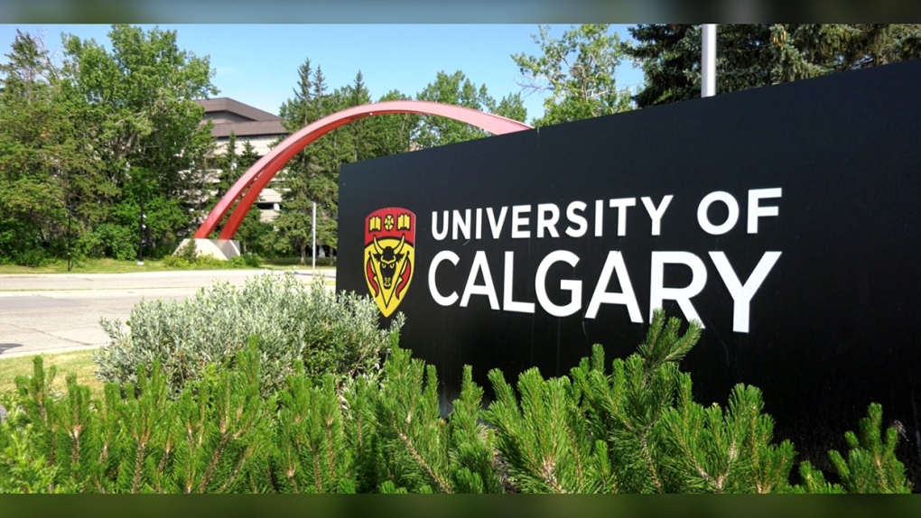 University of Calgary campus sign. (file)