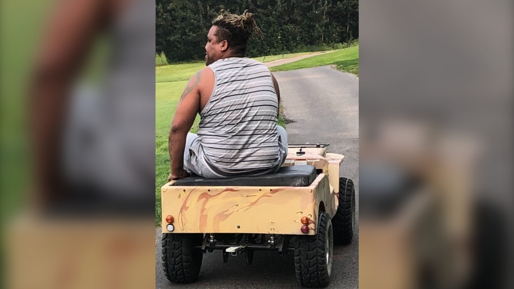 RCMP are attempting to identify two males in connection with a July 29 joyride in miniature vehicles on the Heritage Pointe Golf Club that caused thousands of dollars of damage. (RCMP)