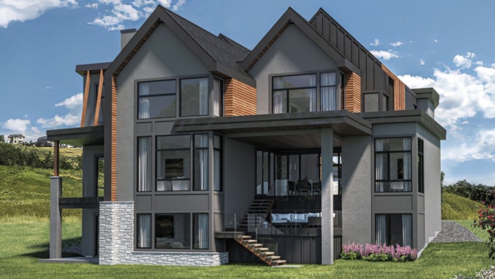 A $2.6 million custom-built home in Cranston is the grand prize in Calgary's Hospital Home Lottery. (Calgary Health Foundation)