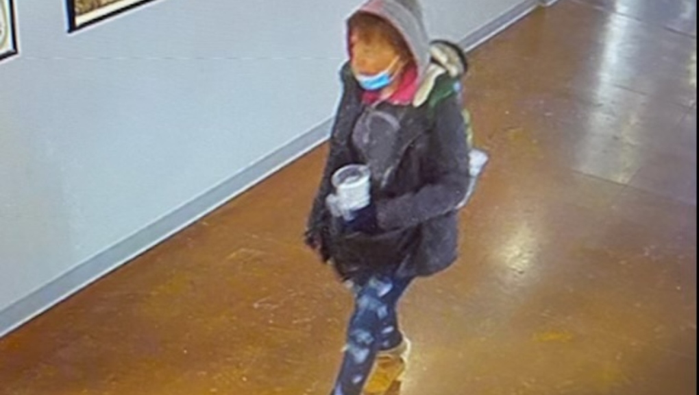 Lethbridge police want to speak with this person in connection to a theft from a vehicle on Tuesday, Jan. 11, 2022. 