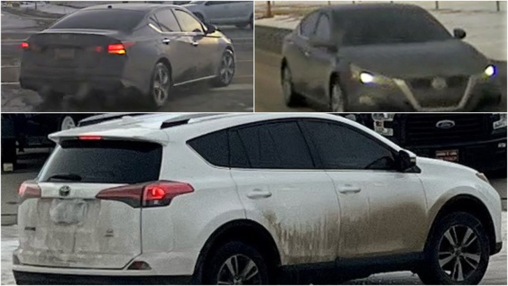 Airdrie RCMP are asking anyone with information about a bear spray attack on Nov.22, 2022, or a white Toyota Rav 4 and dark Grey Nissan Altima thought to be connected to the incident, to contact them. 