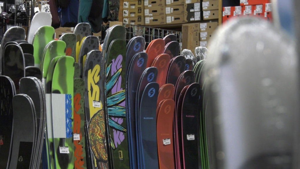 Many ski shops are ready for customers who are looking to jump onto the slopes following two years of pandemic restrictions.