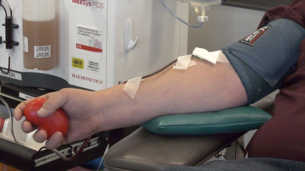 A bursary program put on by Canadian Blood Services had post-secondary students around the country get as many people as possible to donate plasma for the first time.