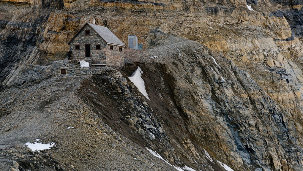 The Abbot Pass Refuge Cabin, which was built in 1922, will be dismantled this year because of a concern for public safety. (Supplied/Alpine Club of Canada)