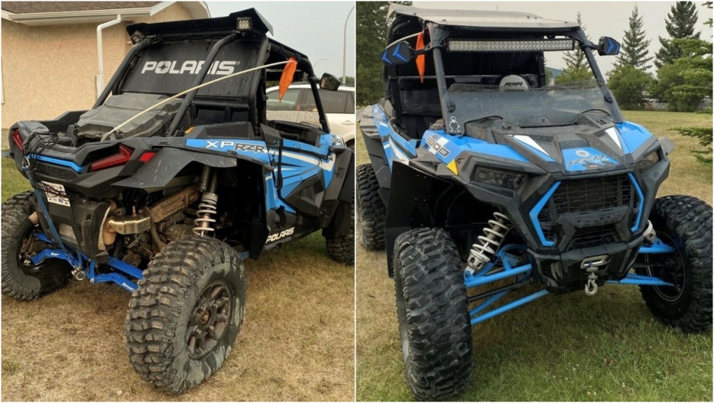 Sundre RCMP are asking for the public’s help in locating a stolen utility terrain vehicle (UTV).