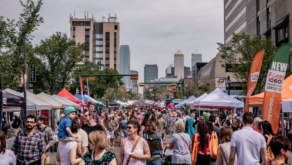 The 4th Street Lilac Festival is shown in a handout photo from organizers. (Supplied) 