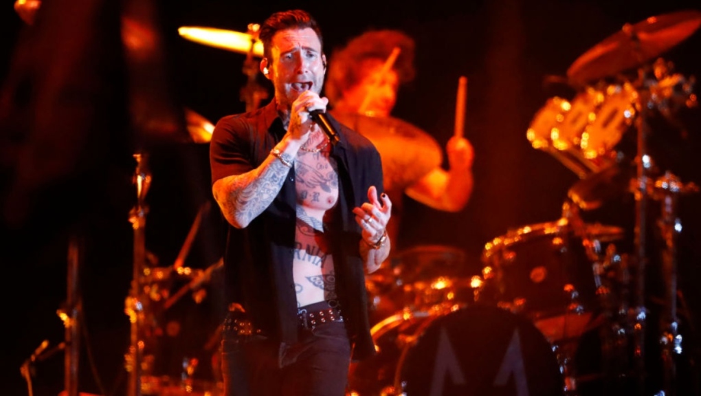 Adam Levine, singer of Maroon 5, performs during day one of Tecate Pa'l Norte 2022 at Parque Fundidora on April 1, 2022 in Monterrey, Mexico. (Photo by Medios y Media/Getty Images)