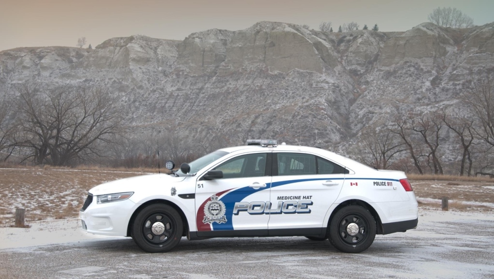 A stock photo of a Medicine Hat police cruiser. (Medicine Hat Police Service/Facebook) 