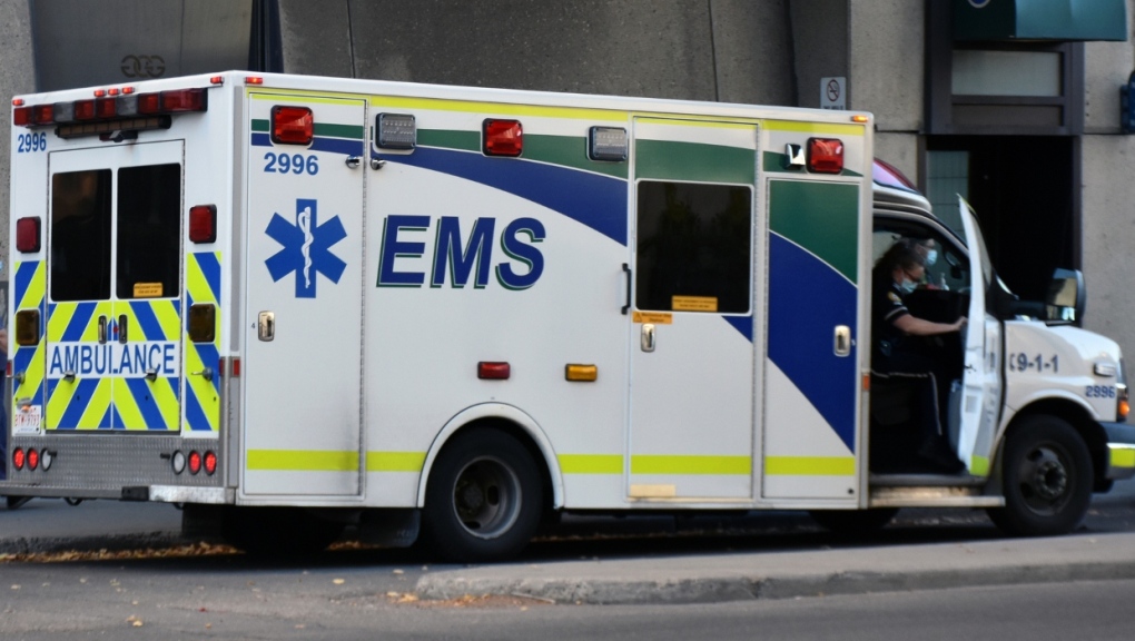 A stock photo of an Alberta ambulance. (Getty Images)
