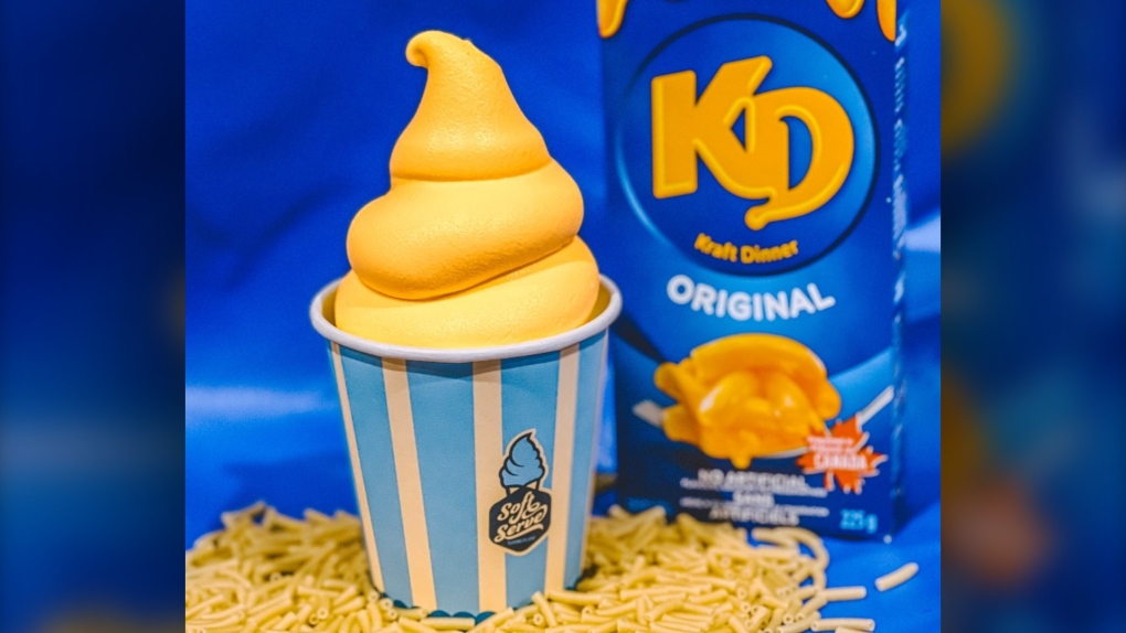 Kraft Dinner Soft Serve will makes its Calgary Stampede debut this year. (Calgary Stampede)