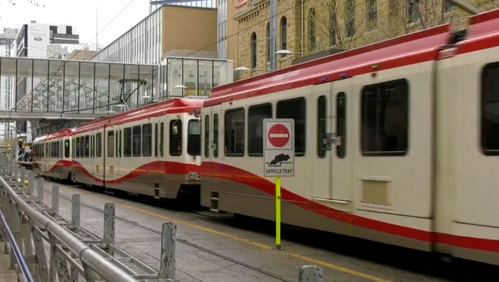 Police say a 25-year-old suspect, who has not been named, is charged in connection with an incident on the CTrain on Wednesday.