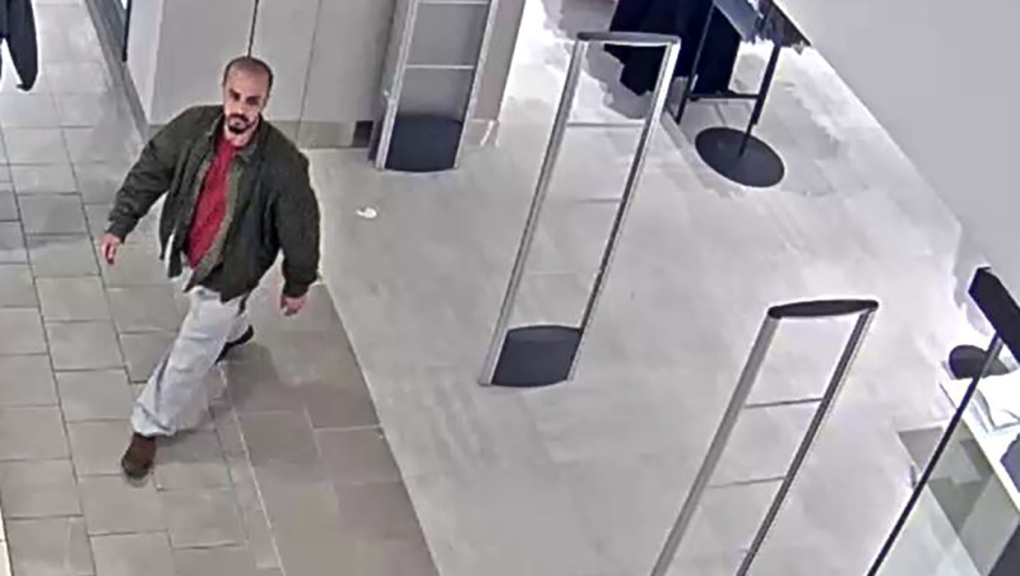 Police are trying to identify this suspect in relation to an alleged sexual assault that took place at Market Mall on May 21