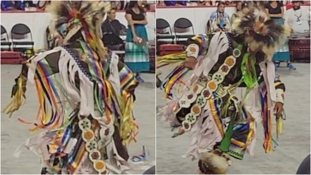 Calgary police are investiing the theft of regalia from a Dodge Caravan from a parkling lot near the 600 block of 11 Avenue S.E. (Calgary Police Service) 
