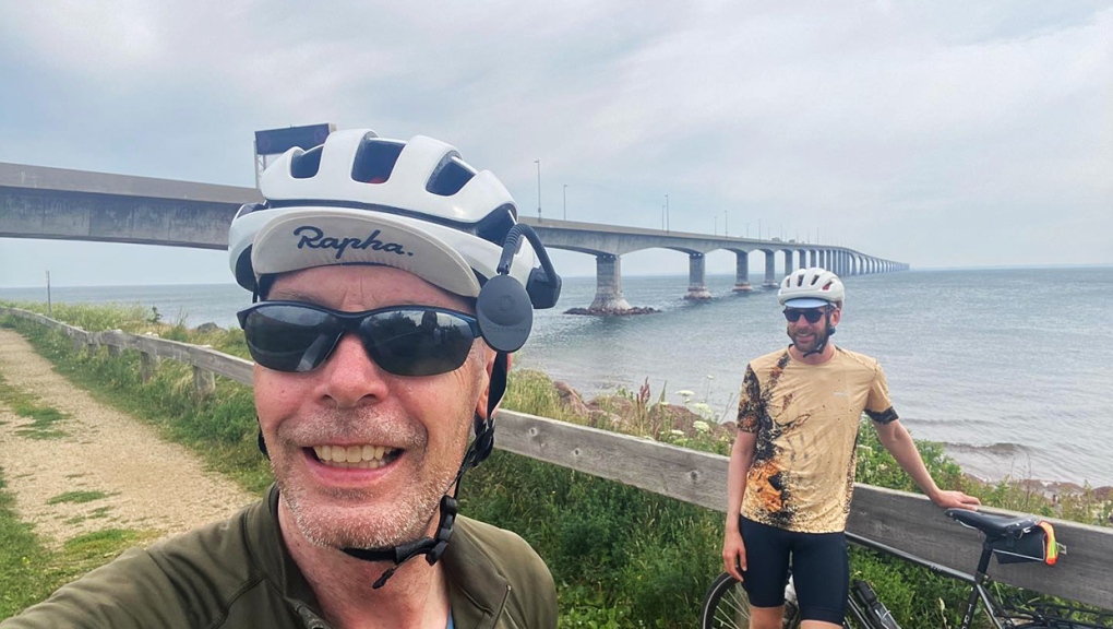 McDonald, who is a 61-year-old public sector sales manager for Bell Media, set out May 15 with his 29-year-old son Liam to cycle across Canada to raise money for the Alzheimer Society of Canada.