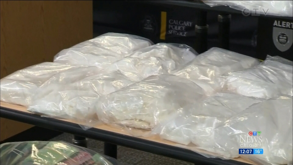 Huge drug bust in Calgary