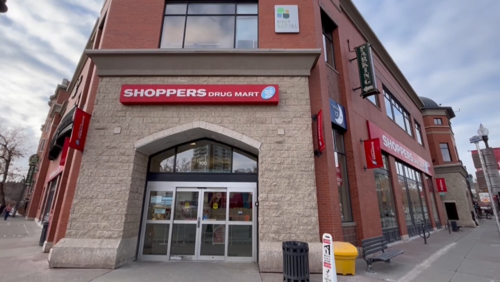 The Shoppers Drug Mart location in Calgary's Lower Mount Royal. 
