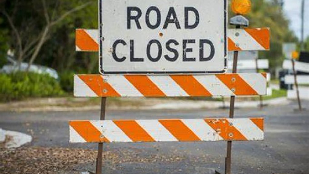 Road closure file photo. (CTV News)