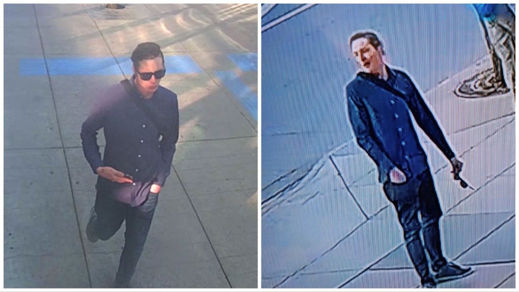 Calgary police are looking to identify this man, who is wanted in connection with an assault on Oct. 14, 2023.