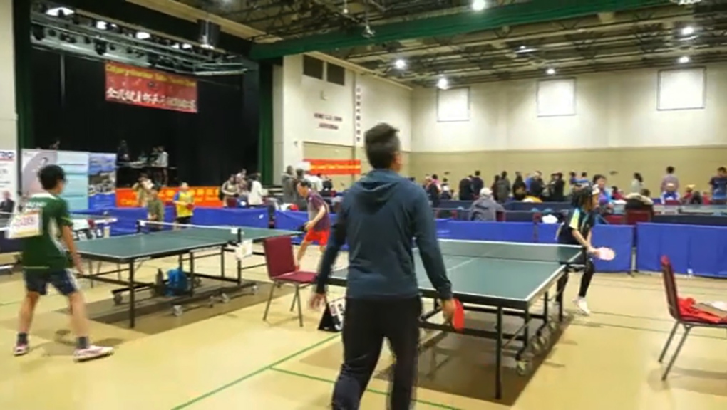 Table tennis tourney showcases Olympic sport