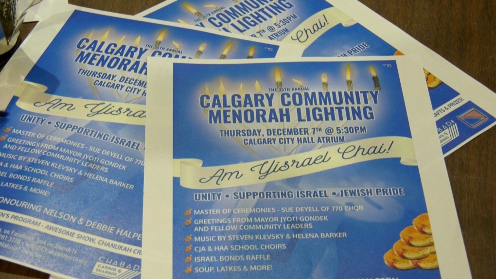 Menorah controversy at Calgary city hall