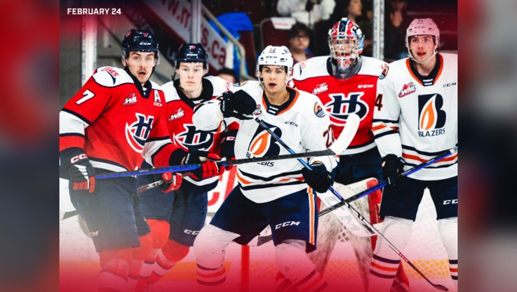 Kamloops Blazers defeat the Lethbridge Hurricanes 42 CTV News